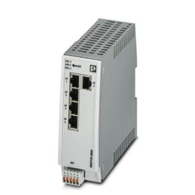 PHOENIX CONTACT FL SWITCH 2205 Managed Switch 2000, 5 RJ45-poorten 10/100 Mbps, bescherming: IP20, PROFINET Conformance-Class B