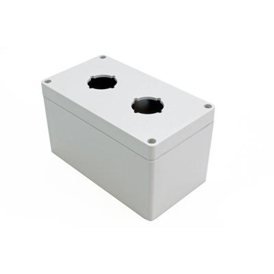 Hammond Electronics 1554PB2D Universele behuizing 160 x 90 x 90 Polycarbonaat Grijs 1 stuk(s)