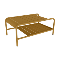 Fermob Luxembourg tuintafel laag 90x55 cm Gingerbread - thumbnail