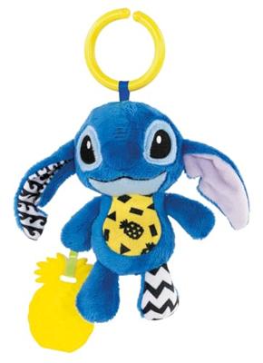Clementoni Baby Disney Stitch Soft Rattle Blauw/Geel Clementoni Baby Disney Stitch Soft Rattle Blauw/Geel