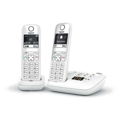 Draadloze telefoon Gigaset AS690A Duo Wit