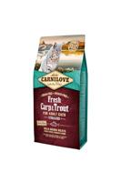 CARNILOVE Kat Gesteriliseerd Verse Karper en Forel - droog kattenvoer - 6 kg - thumbnail