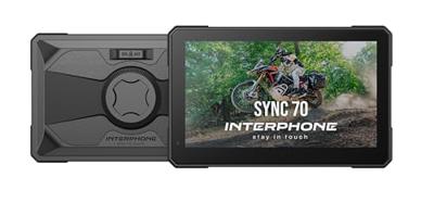 INTERPHONE infotainmentsystem "sync70 essential smart display" ridesync e car play, android auto 7" INTERPHONE infotainmentsystem "sync70 essential smart display" ridesync e car play, android auto 7"