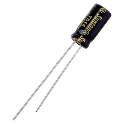 Suntan TS14011E100MSB030R Elektrolytische condensator 2 mm 10 µF 25 V 20 % (l x b) 11 mm x 5 mm 1 stuk(s)