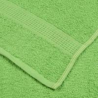 VidaXL Washandjes 10 stuks frogn appelgroen 30x30 cm 100% katoen - thumbnail