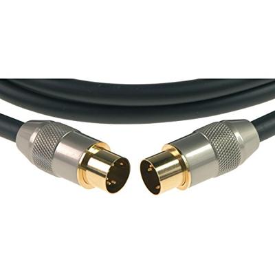 Klotz MIDM-060 MIDI kabel met metalen connectors 6 meter Klotz MIDM-060 MIDI kabel met metalen connectors 6 meter