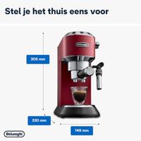 DeLonghi EC685.R Koffiezetapparaat en waterkoker - thumbnail