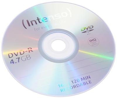 Intenso 4101652 DVD-R disc 4.7 GB 10 stuk(s) Slimcase