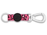 Morso key cord sleutelhanger gerecycled bubble leo roze - thumbnail
