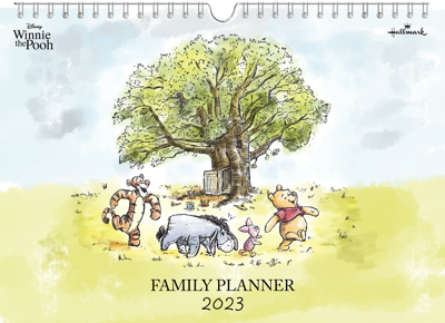 Winnie the Pooh Familie Planner 2023