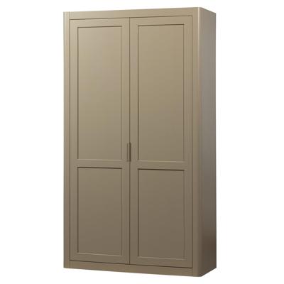 WOOOD Opbergkast 'Gunnar' Grenenhout, 217 x 120cm, kleur Mud