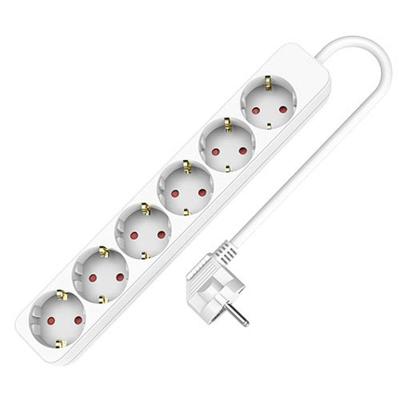 6-voudige Stekkerdoos zonder Schakelaar TM Electron (1,5 m)