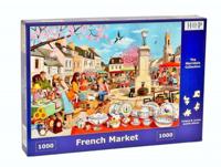 French Market Puzzel 1000 stukjes - thumbnail