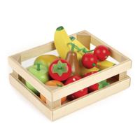 Tidlo houten fruit in een kratje - thumbnail