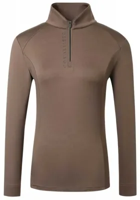 Covalliero trainingsshirt Active AW24/25 bruin maat:s