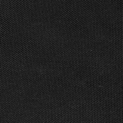 Zonnescherm rechthoekig 2,5x3,5 m oxford stof zwart