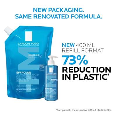 La Roche-Posay Effaclar +M Zuiverende Schuimgel Navulling 400ml - thumbnail