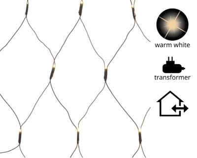 Led netverlichting 360 led warm-wit 4,8 x 1