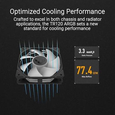 ASUS TUF GAMING TR120 FAN ARGB BLACK 3IN1