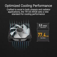 ASUS TUF GAMING TR120 FAN ARGB BLACK - thumbnail