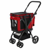 Winkelwagen Carlett CUBE P RUBY Rood - thumbnail