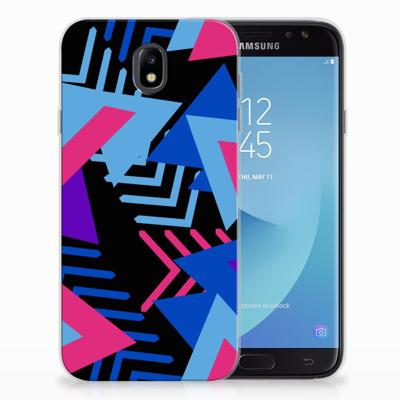Samsung Galaxy J7 2017 | J7 Pro | TPU Hoesje | Funky Triangle Samsung Galaxy J7 2017 | J7 Pro | TPU Hoesje | Funky Triangle