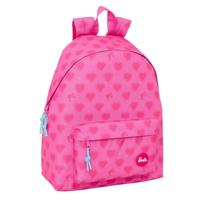 Schoolrugzak Barbie Corazones Roze 33 x 42 x 15 cm - thumbnail