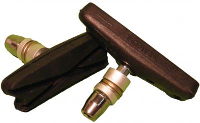 VWP set remblokken x-pads bmx 18mm zwart