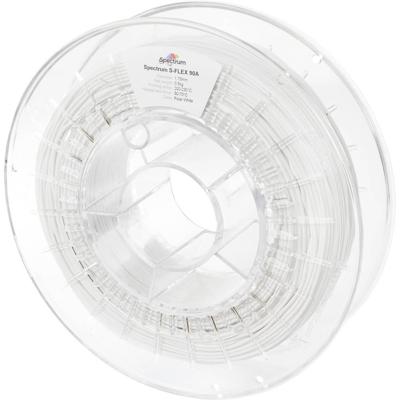 Spectrum Filaments 80254 S-Flex 90A Filament TPU Flexibel 1.75 mm 500 g Polar White, Polar-wit, Wit 1 stuk(s) Spectrum Filaments 80254 S-Flex 90A Filament TPU Flexibel 1.75 mm 500 g Polar White, Polar-wit, Wit 1 stuk(s)