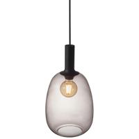 Nordlux Glazen hanglampAlton Ø 23cm smoke glas - 47303047 - thumbnail