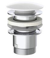 Schutte Design CLIC-CLAC Waste | met Overloop | 1 ¼“ x 65 mm | Wit - 98807410 98807410 - thumbnail