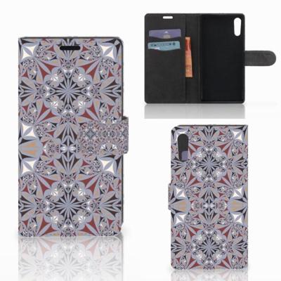 Sony Xperia XZ | Sony Xperia XZs | Bookcase | Flower Tiles
