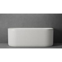 Ligbad Half Vrijstaand Ideavit Archtec Rock 170x80x63 cm Wit Ideavit - thumbnail