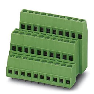 Phoenix Contact 1724026 Drie niveau klem 1.50 mm² Aantal polen 9 Groen 100 stuk(s)
