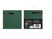 Servetten flessengroen 20 stuks - thumbnail