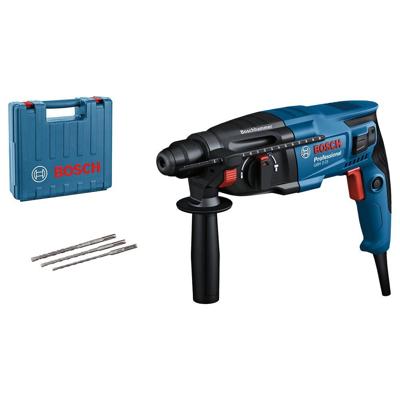 Bosch Professional GBH 2-21 SDS-Plus-Boorhamer 230 V 720 W Incl. accessoires, Incl. koffer