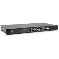 LevelOne GEP-2421 Unmanaged Gigabit Ethernet (10/100/1000) Power over Ethernet (PoE) Zwart - [GEP-24 - thumbnail