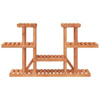 VidaXL Plantenstandaard 110x25x73 cm massief vurenhout - thumbnail