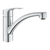 GROHE Eurosmart Keukenkraan - laag - draaibare uitloop - chroom 32221003 - thumbnail