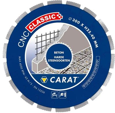 Carat CNC CLASSIC Diamantzaagblad beton/hard steen 350x25,4mm - CNCC350400