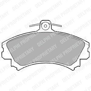 Remblokkenset, schijfrem LP993