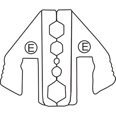 TOOLCRAFT PLE-0E Krimp-onderdelen Geschikt voor kabeltype: RG58, RG59, RG62, RG6 Geschikt voor merk: TOOLCRAFT PZ-500