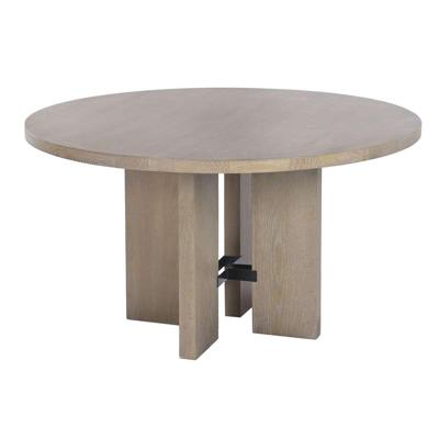 Eettafel Home ESPRIT Essenhout 135 X 135 X 75 CM Eettafel Home ESPRIT Essenhout 135 X 135 X 75 CM