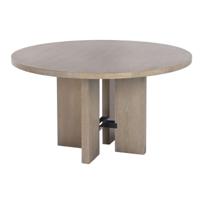 Eettafel Home ESPRIT Essenhout 135 X 135 X 75 CM - thumbnail