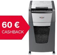 Papierversnipperaar Microsnippers Rexel Optimum Auto+ 300M 60 L - thumbnail