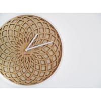 NeXtime klok 3150be sun small, ø35 cm, wall, beige - thumbnail