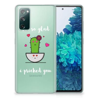 Samsung Galaxy S20 FE Telefoonhoesje met Naam Cactus Glad