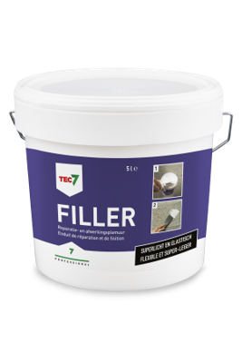 Tec7 filler emmer alles-in-één vulmiddel en afwerkingsplamuur 5l - 601005000 Tec7 filler emmer alles-in-één vulmiddel en afwerkingsplamuur 5l - 601005000