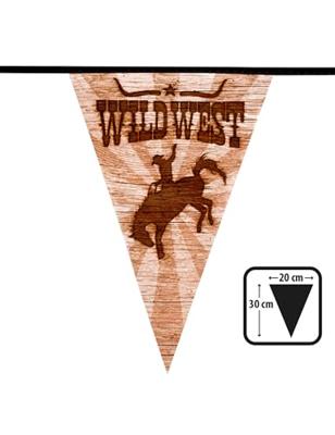 Vlaggenlijn &apos;Wild West&apos; (6 m)