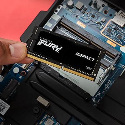 Kingston FURY Impact Werkgeheugenset voor laptop DDR4 16 GB 2 x 8 GB Non-ECC 3200 MHz 260-pins SO-DIMM CL20 KF432S20IBK2/16 - thumbnail